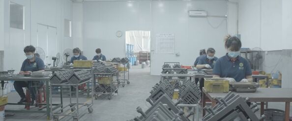 Quanzhou Dialead Stone Tools Co., Ltd. línea de producción del fabricante