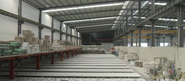 Quanzhou Dialead Stone Tools Co., Ltd. línea de producción del fabricante
