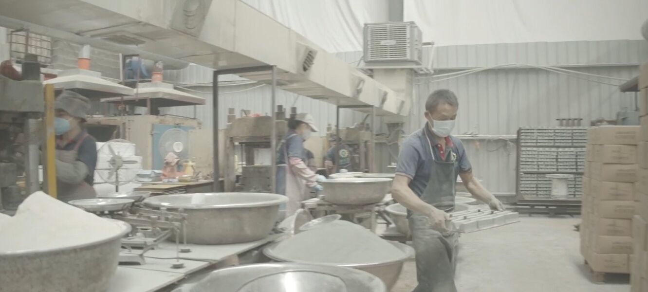 Quanzhou Dialead Stone Tools Co., Ltd. línea de producción del fabricante