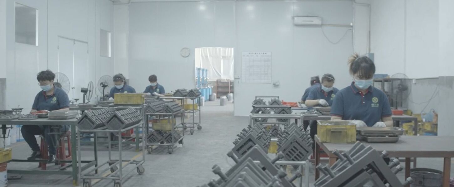 Quanzhou Dialead Stone Tools Co., Ltd. línea de producción del fabricante