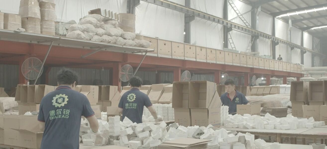 Quanzhou Dialead Stone Tools Co., Ltd. línea de producción del fabricante