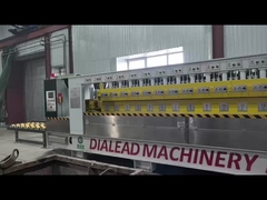 Máquina de pulido automático de línea para discos de granito para losas de granito para la fabricación de piedra