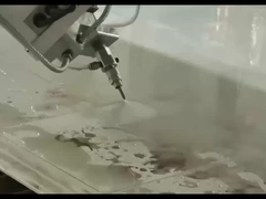 5 Ejes Máquina de corte por chorro de agua CNC Máquina de corte por chorro de agua para el corte de 45 grados para el metal de piedra