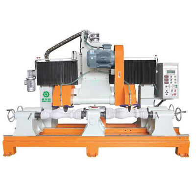 PLC CNC Stone Profiling Machine For Balusters Railings Balls Vases