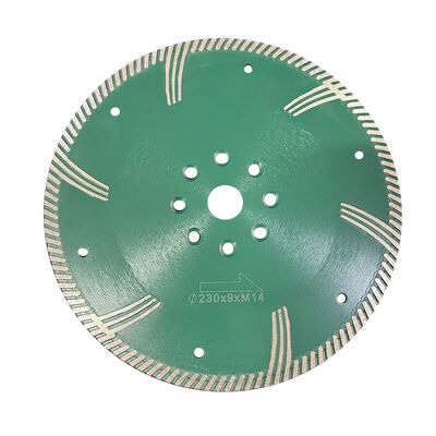 Disco turbo Disco de sierra de diamante para moler y cortar cuarzo de granito de mármol