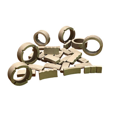 Segmento de diamante de hormigón reforzado para perforación de núcleo de diamante