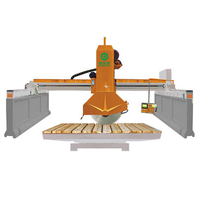 Corte de bloques de tamaño medio con cuchilla única para lápidas de granito