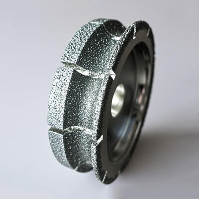 Ruedas de perfilado de diamantes electropladas Rueda de molienda de mármol para moldear bordes de piedra