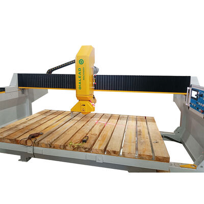 Máquina de corte de puentes de bloque mono de 3 ejes para cerámica de piedra sinterizada de mármol, granito, cuarzo y Dekton